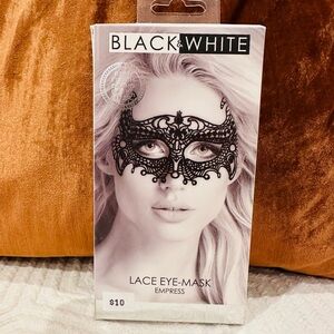 NEW: Black Lace Eye Mask - Empress